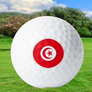 Balles De Golf Tunisienne Golf Balls, Tunisiens Drapeau Golfeurs