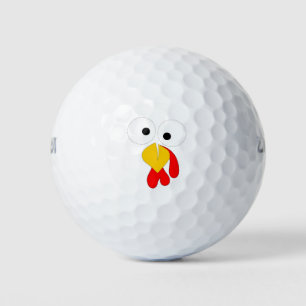 Balles De Golf Turquie face à face : Thanksgiving amusant