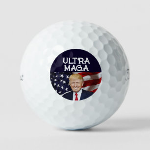 BALLES DE GOLF ULTRA MAGA TRUMP GOLF BALLES