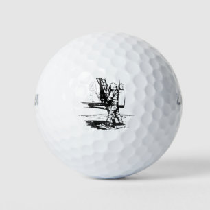Balles De Golf Un Petit Pas Apollo 11 Lune Atterrissage