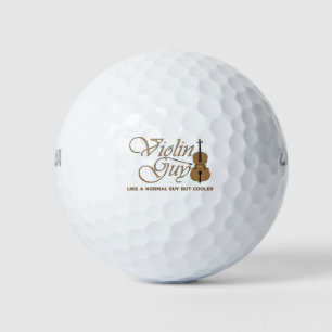 Balles De Golf Un type de violon, comme une fille normale mais gl