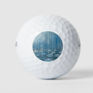 Balles De Golf Une autre peinture de jour pluvieux