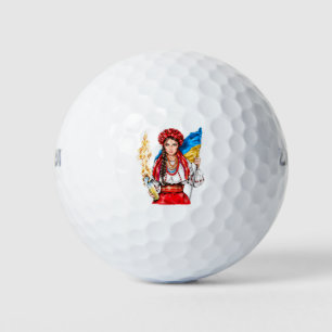Balles De Golf Une fille ukrainienne lutte pour la liberté