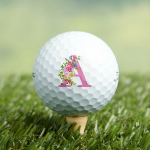 Balles De Golf Une florale