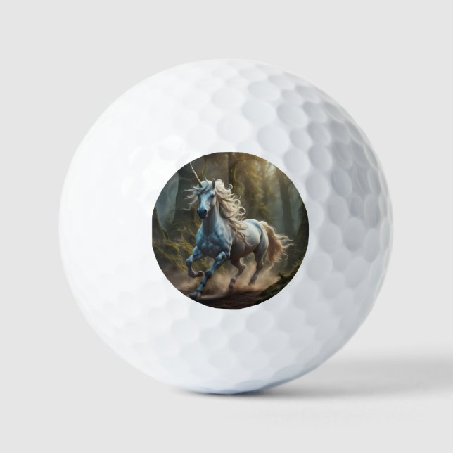 Balles De Golf Unicorne (Recto)