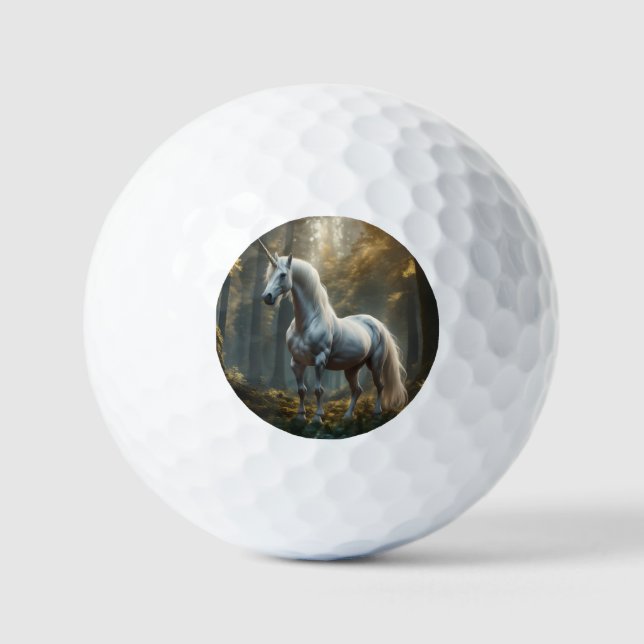 Balles De Golf Unicorne (Recto)