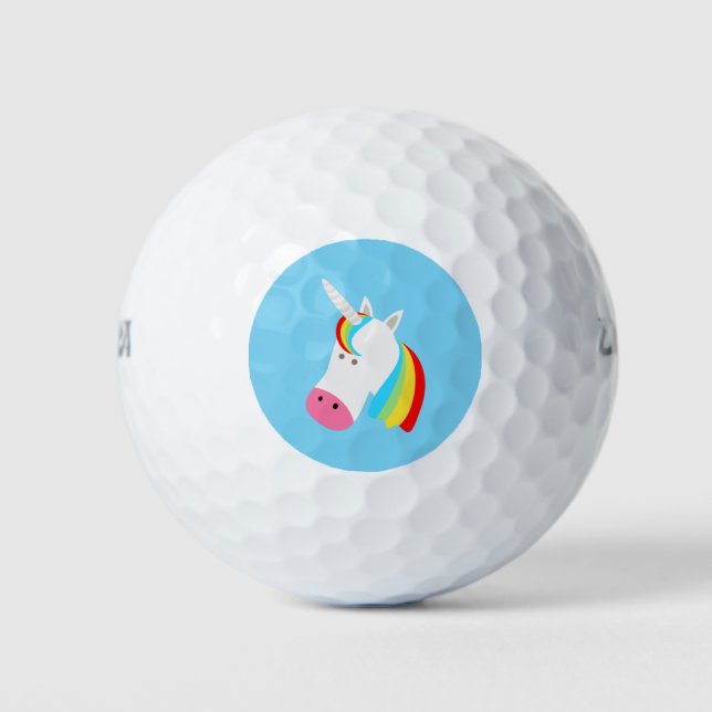 Balles De Golf Unicorne (Devant)