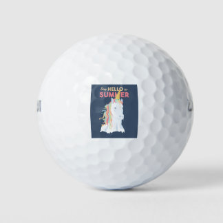 Balles De Golf Unicorne d'été