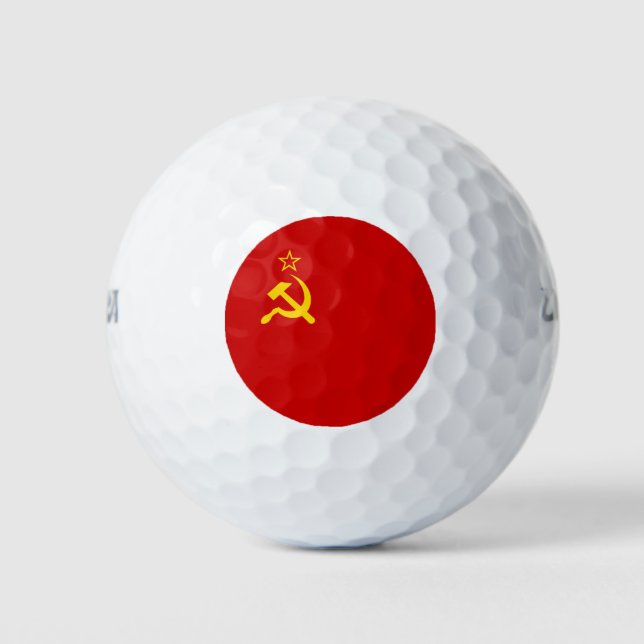Balles De Golf Union soviétique (URSS) (marteau communiste et fau (Devant)