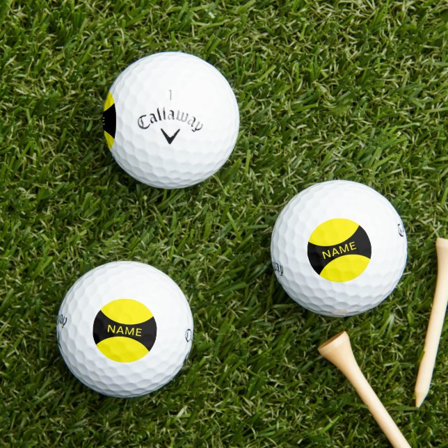 Balles De Golf Unique Golf Balls Customized with Your Name Today (Herbe in situ)