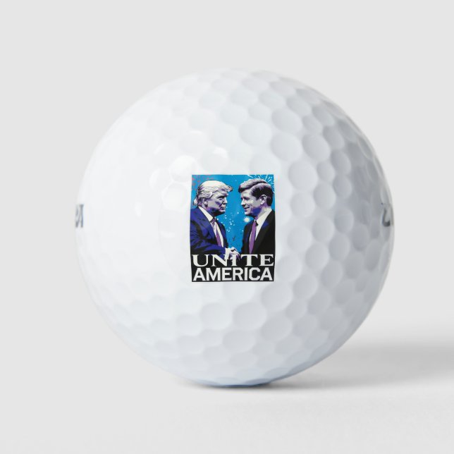Balles De Golf Unir l'Amérique et Trump emblématique (Devant)