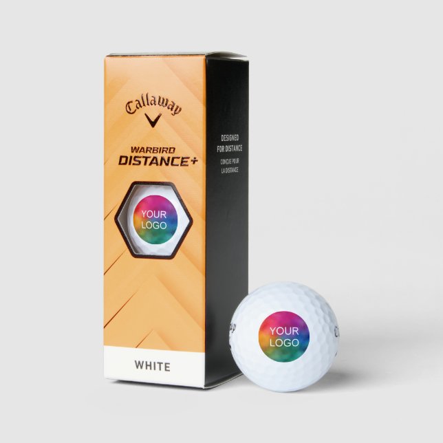 Balles De Golf Upload Your Logo Callaway Golf Warbird Distance (Emballage)