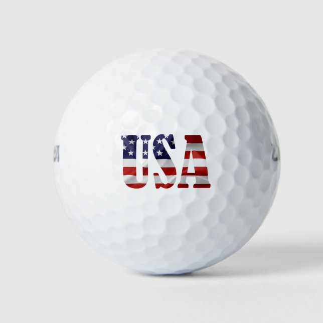 BALLES DE GOLF USA (Devant)