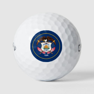 Balles De Golf Utah The Beehive State Utahns US Flag