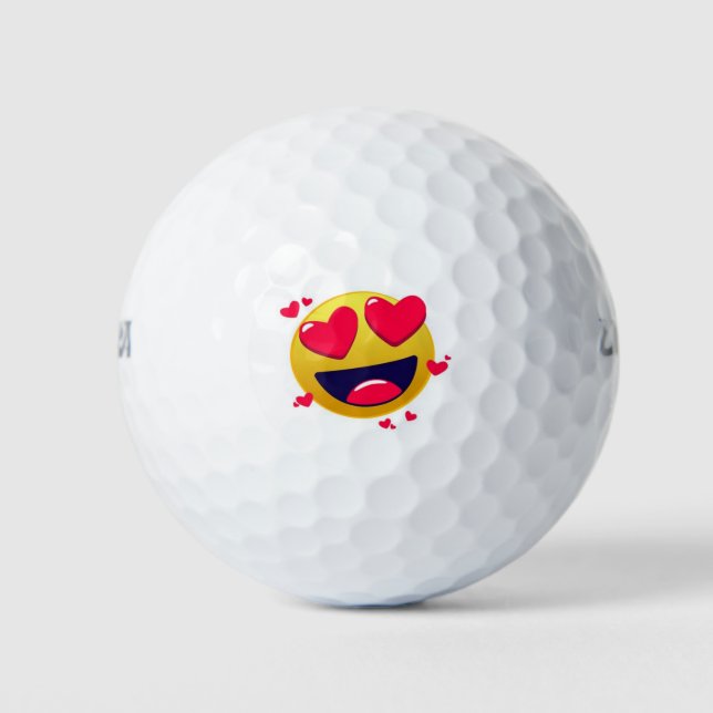 Balles De Golf Valentines (Devant)