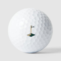 Balles de golf Valeur Emblème côtier Dunes de l'At