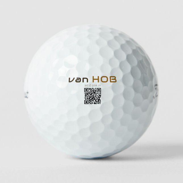 Balles De Golf van HEBT, let it sink (Recto)