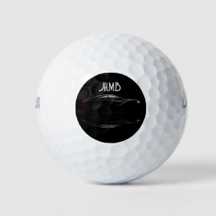 Balles De Golf Véhicule de voiture de sport classique Art monogra
