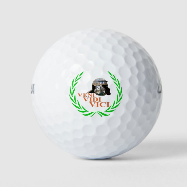 Balles De Golf Veni Vidi Vici (Devant)