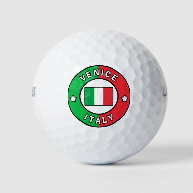 Balles De Golf Venise Italie (Devant)