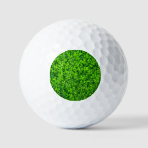 Balles De Golf vert shamrock, Saint Patrick's Day,