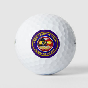 Balles De Golf Vétéran fier du Corps Chimique de l'Armée