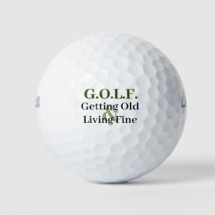 Balles De Golf Vieillir et vivre bien