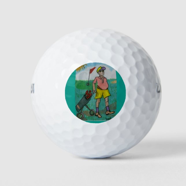 Balles De Golf Vieux pépins à la retraite Golf - Golfball (Devant)