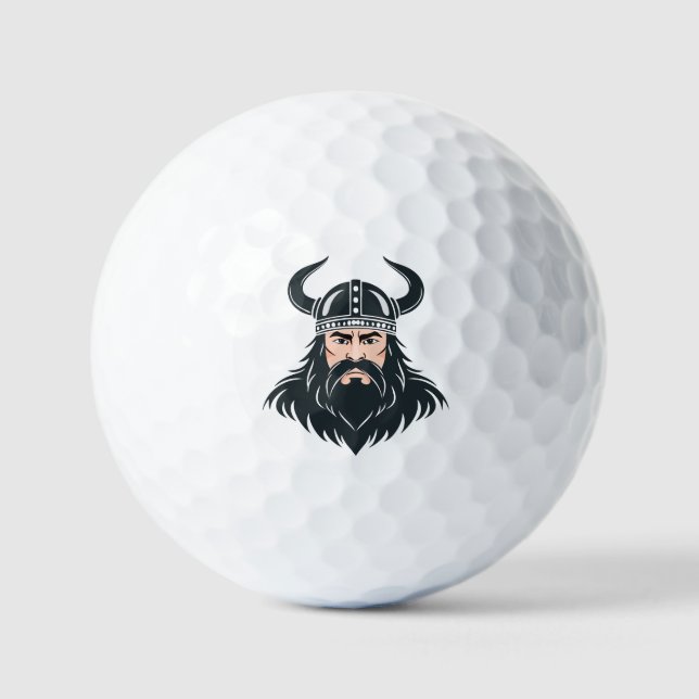 Balles De Golf viking warrior (Recto)