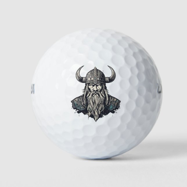 BALLES DE GOLF VIKING WARRIOR (Devant)