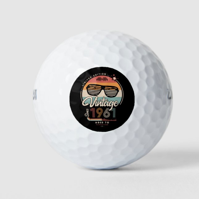Balles De Golf Vintage depuis 1961 (Devant)