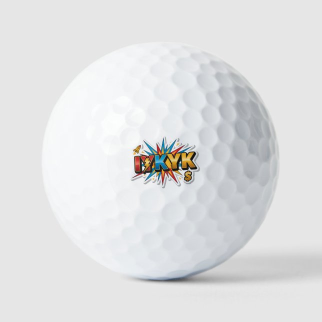 Balles De Golf ViralVibes Collection (Recto)