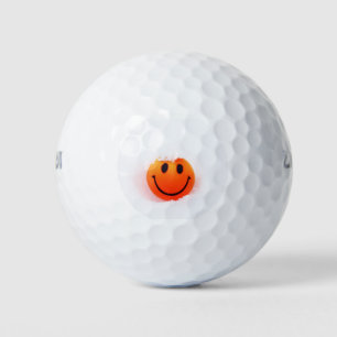 Balles De Golf Visage dans la neige