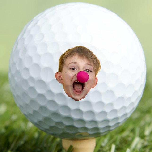 Balles De Golf Visage photo personnalisée pour bébé (Créateur téléchargé)