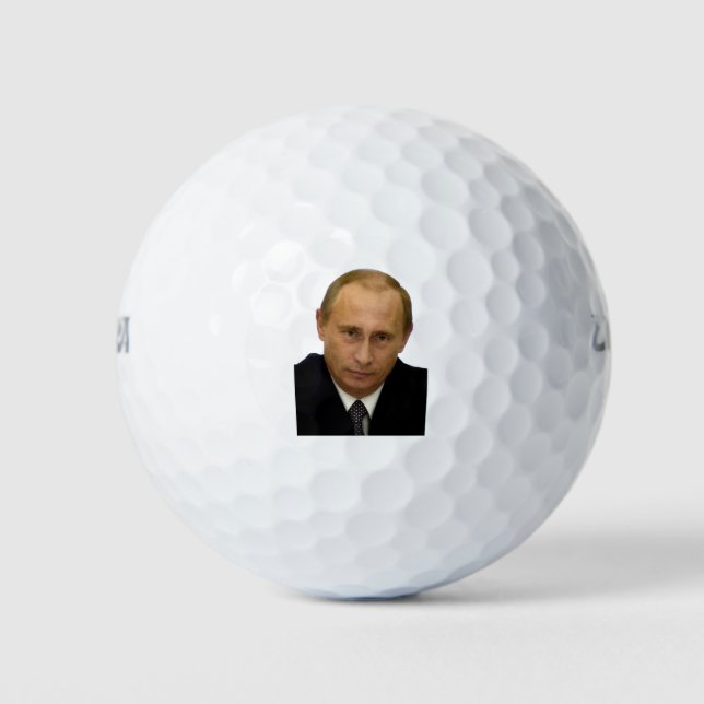 Balles De Golf Vladimir Poutine (Devant)