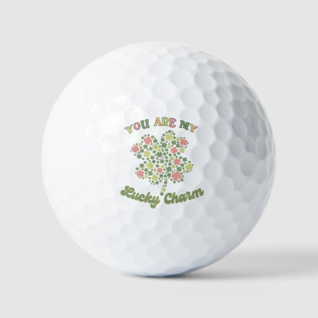 Balles De Golf Vous Êtes Mon Charme Chanceux (Recto)