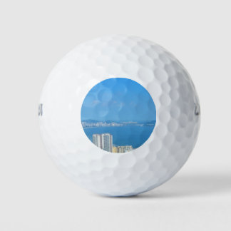 Balles De Golf Vue Extraordinaire