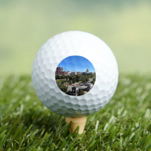 Balles De Golf Vue panoramique de Denver Dôme du Capitole Civic C