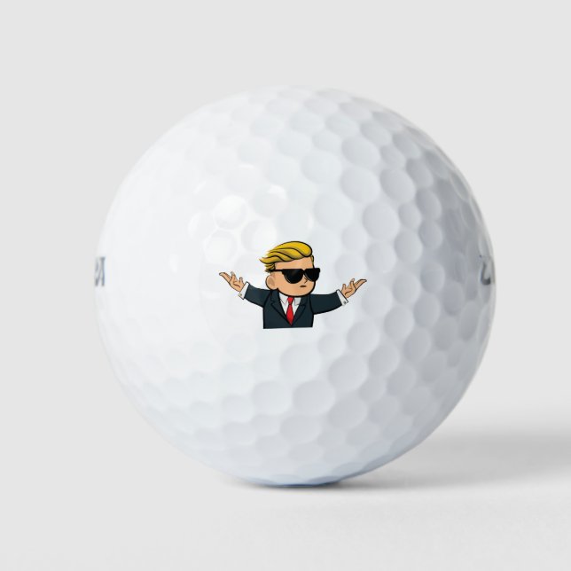 Balles De Golf Wall Street parie à Guy (Devant)