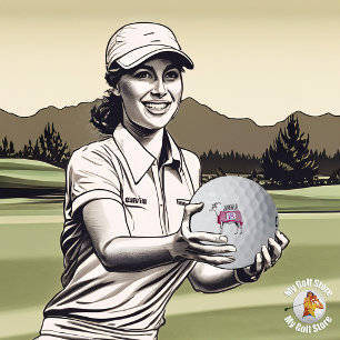 Balles De Golf Warbird Callaway personnalisées G.O.A.T.