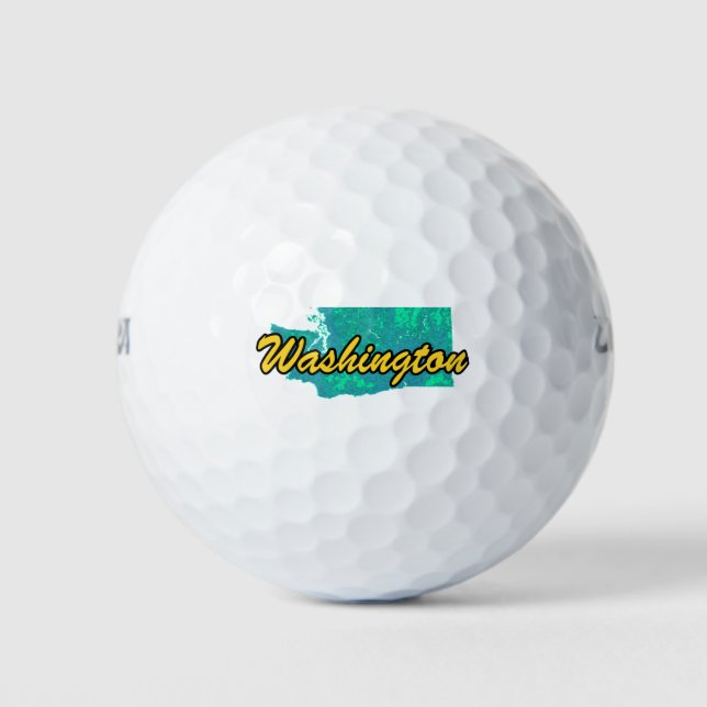 Balles De Golf Washington (Devant)