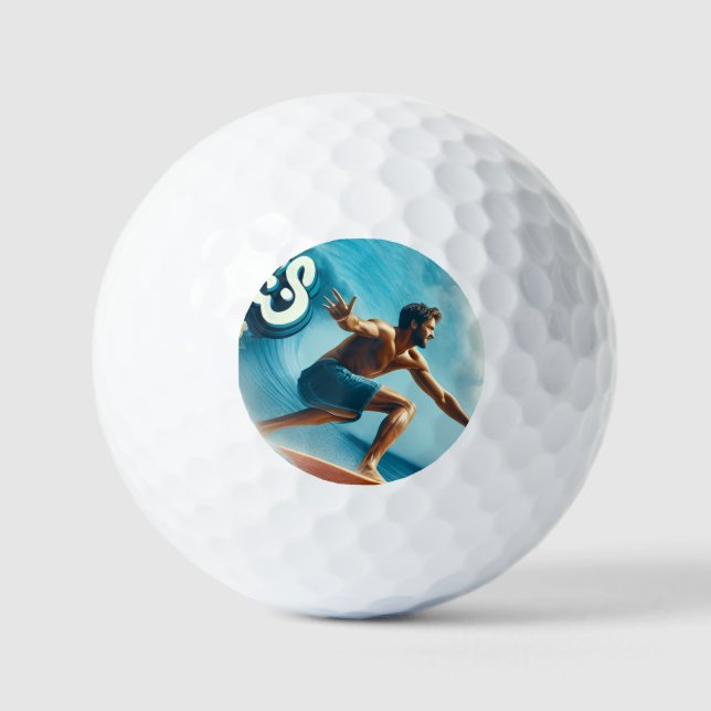 Balles De Golf Waves & Wanderlust Collection (Recto)