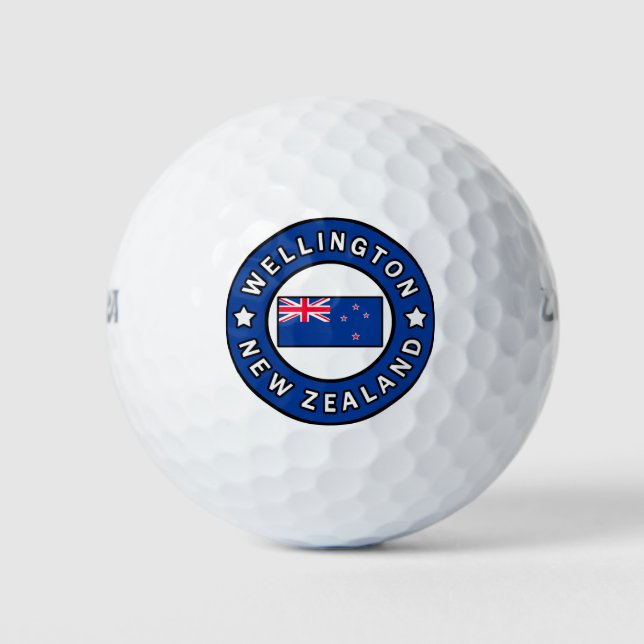 Balles De Golf Wellington Nouvelle-Zélande (Devant)