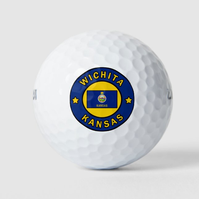 Balles De Golf Wichita Kansas (Devant)