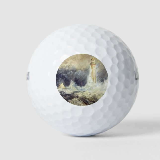 Balles De Golf William Turner - Phare de Bell Rock (Devant)