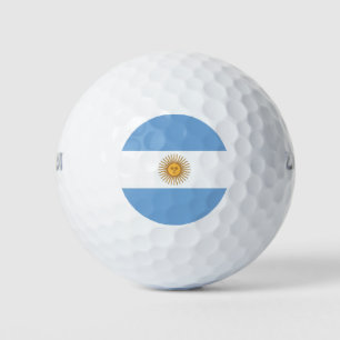 Balles De Golf Wilson Golf Ball avec drapeau d'Argentine