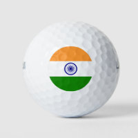 Wilson Golf Ball avec drapeau de l'Inde