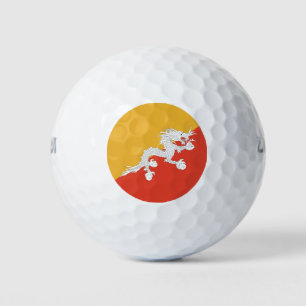 Balles De Golf Wilson Golf Ball avec drapeau du Bhoutan