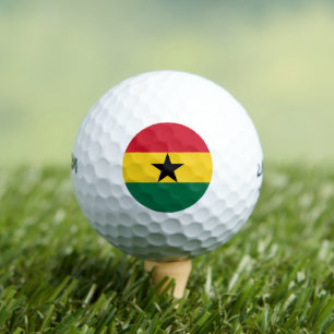 Balles De Golf Wilson Golf Ball avec drapeau du Ghana