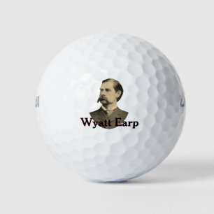 Balles De Golf Wyatt Earp ⚖️ Lawman Marshall Old Tombstone